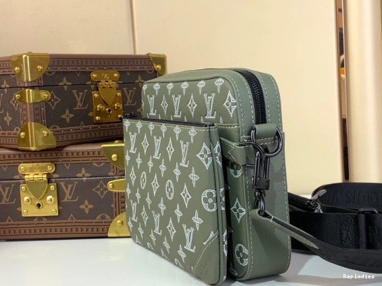 Cheap messenger Trio Jm Vuitton Louis 0719